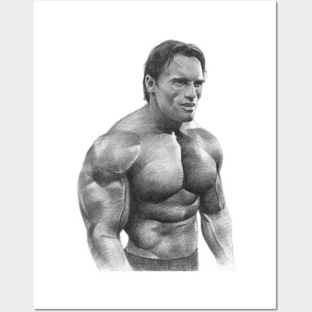 Arnold Schwarzenegger Wall Art by korobovart